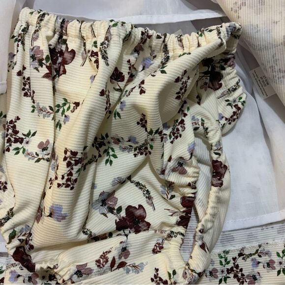 New Luli & me  red matching set  Floral Infant Dress 12 M - Picture 5 of 7